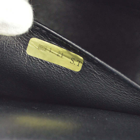 CHANEL Black Caviar Medium Classic Double Flap Shoulder Bag KK31429 - Picture 8 of 10